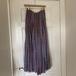 Free people maxi skirt